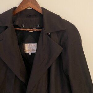 New York Harbor Women's Vintage Trench Coat, Size 6, Excellent Condition